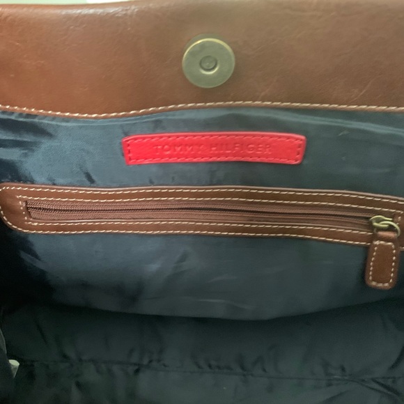 Tommy Hilfiger Pink/Multi Satchel Canvas Bag - Picture 6 of 6